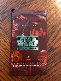 17 Sealed New Packs of Star Wars CCG Decipher Cloud City Cards - Image 2