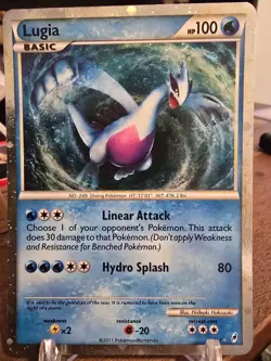 Lugia (Shiny) Holo - Call of Legends SL7 2011 Card - Image 1