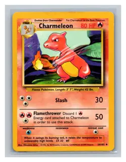 Charmeleon #024/102 Base Set Pokemon Card TCG - Image 1