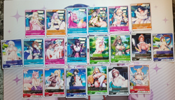 LAST ORIGIN Vol.1 Set Lot R / N Divine Cross TCG Waifu Anime Trading Card Manga - Image 1