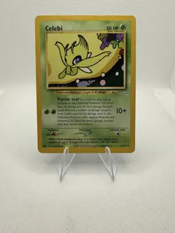 Pokemon TCG Celebi Neo Revelation Card 16/64 Regular Rare - Image 1