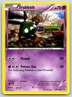 Trubbish - Legendary Treasures 67/113 kawayoo Pokemon Card LP - Image 1