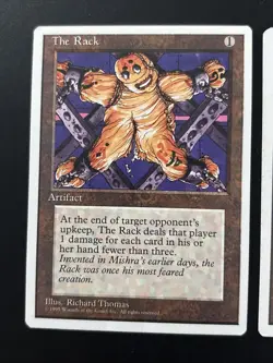 2x The Rack MTG 4th Fourth Edition LP Magic - Image 2