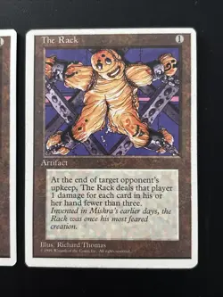 2x The Rack MTG 4th Fourth Edition LP Magic - Image 3