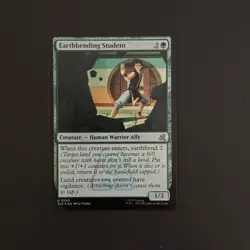 Magic The Gathering Earthbending Student Avatar 249 Foil NM - Image 1