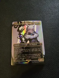 MTG Y'shtola, Night's Blessed #207 Borderless Extended Foil NM Pack Fresh MTG - Image 1