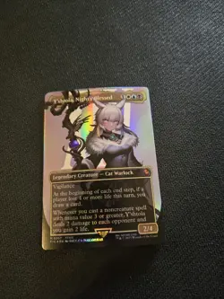 MTG Y'shtola, Night's Blessed #207 Borderless Extended Foil NM Pack Fresh MTG - Image 4