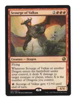 MTG magic cards 1x Scourge of Valkas Iconic Masters NM-Mint, English - Image 1