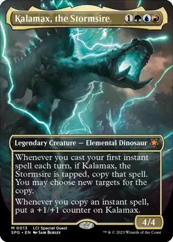Normal - Kalamax, the Stormsire (Borderless) - 13 - Special Guests - NM - Image 1