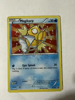 MAGIKARP XY143 Target 2016 Black Star Promo Shiny HOLO Pokemon TCG card - Image 1