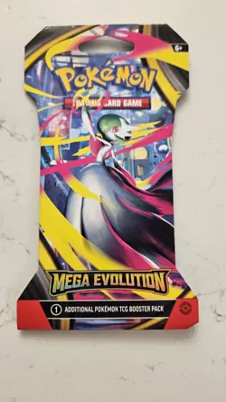 Pokemon TCG Mega Evolution Sleeved Booster Pack - Factory Sealed - (RANDOM ART) - Image 1
