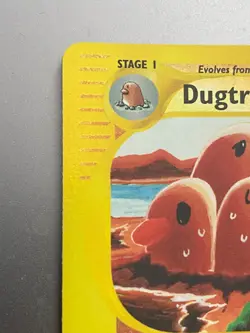 2003 Pokemon Dugtrio 52/144 Skyridge Reverse Holo - NEVER PLAYED - Image 4