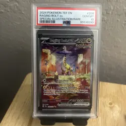 Raging Bolt ex #208 Special Illustration Rare PSA 10 GEM MINT 2024 Pokemon - Image 1