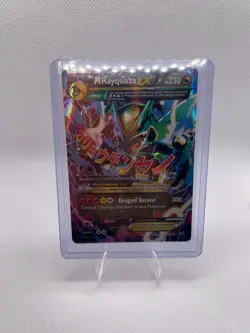 M Rayquaza EX Pokemon TCG Holo Ultra Rare XY Roaring Skies 61/108 - English - Image 3