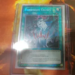 Forbidden Crown BPRO-EN067 Starlight Rare 1st Edition YuGiOh TCG Card - Image 1