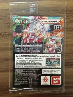 One Piece Monkey D. Luffy College Basketball US Voyage Promo Card P-055 Sealed - Image 2