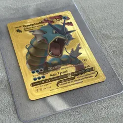 Pokemon Gyarados VMAX GOLD Foil Fan Art Collector Card - 330 HP - 29/203 - Image 2