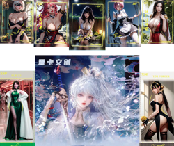 Mystery Girl Booster Box Spicy Goddess Trading Cards Anime Waifu CCG TCG - Image 1