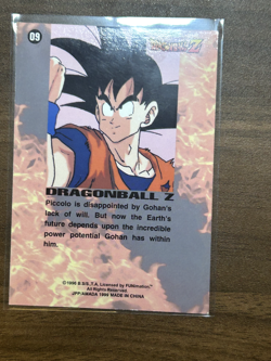 Dragon Ball Z Card #09 Piccolo Artbox Prism Foil TCG 1996 JPP/AMADA - Image 2