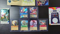 Disney Lorcana EPCOT 2026 - Park Promo - Rapunzel Donald - Quest Cards + Pack - Image 2