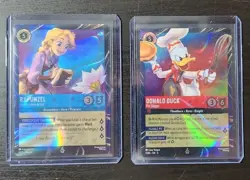 Disney Lorcana EPCOT 2026 - Park Promo - Rapunzel Donald - Quest Cards + Pack - Image 3