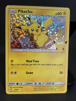 Pokemon Pikachu 25/25 NM McDonald's 2021 25th Anniversary Non-Holo Card - Image 1