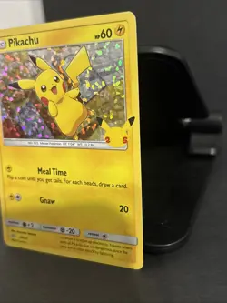 Pokemon Pikachu 25/25 NM McDonald's 2021 25th Anniversary Non-Holo Card - Image 4