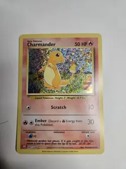 Pokemon Charmander 001/034 CLC Trading Card Game Classic Charizard Deck Holo NM - Image 1