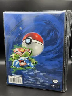 Pokemon Card WOTC 1999 Original Blue 4-Pocket Binder CS3 Collectors Album TCG - Image 2