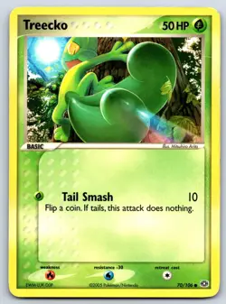Treecko - Emerald 70/106 Pokemon Card HP - Image 1
