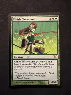 Elvish Champion [10th Edition] NM - MTG Magic The Gathering - Image 1