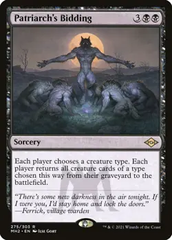 MTG Patriarch's Bidding ** Modern Horizons 2 ** English - Image 1