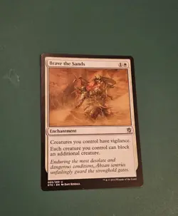 MTG Brave the Sands Khans of Tarkir 005/269 Regular Uncommon - Near Mint - Image 1