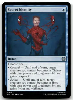 Secret Identity #43 (NM) Spider-Man SPM Magic MTG - Image 1