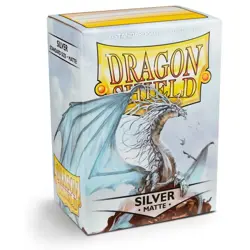 Dragon Shield Standard Card matte Sleeves Silver Magic Pokemon 100 box MIX MATCH - Image 1