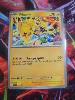 Pokemon TCG Pikachu 225 Promo World Championships 2025 - Image 1