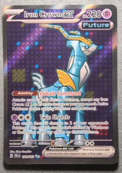 Pokemon English - Temporal Forces - Iron Crown ex 191/162 - NM - Image 1