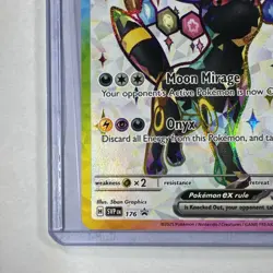 Pokemon Umbreon EX #176 Black Star Promo-Prismatic Evolutions-MINT - Image 2