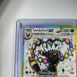Pokemon Umbreon EX #176 Black Star Promo-Prismatic Evolutions-MINT - Image 5