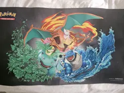Pokemon 2019 TCG Tag Team Generations Premium Collection Play Mat Charizard - Image 1