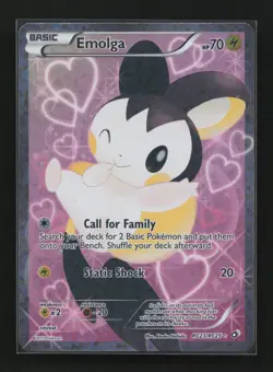 Emolga RC23/RC25 Rare Ultra Legendary Treasures Pokemon Moderately Played - Image 1