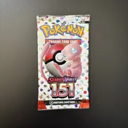 Pokemon TCG Scarlet & Violet - Pokemon 151 English Booster Pack *Sealed - Image 1