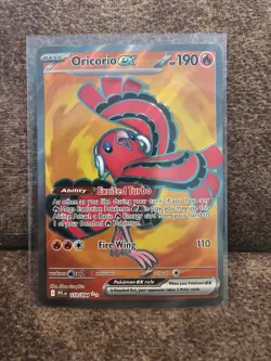 Pokemon TCG Oricorio EX 110/94 Full Art Ultra Rare Phantasmal Flames - Image 1