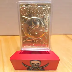 Pokemon 23K Gold Plated Jigglypuff Trading Card 1999 Burger King - Image 1