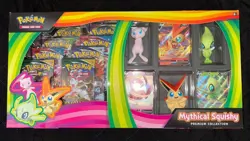Pokemon TCG Mythical Squishy Premium Collection Box Sealed | Evolving Skies - Image 1