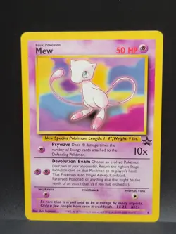 Vintage Mew Promo Non Holo Vintage Pokemon Card Non-Played! - Image 1