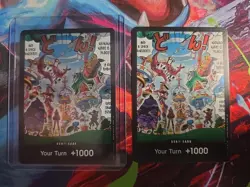 (2) DON!! Card (Egghead) (Foil) The Azure Sea's Seven Foil One Piece - Image 1