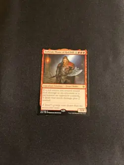 Torbran, Thane of Red Fell [Throne of Eldraine] Magic MTG Cards LP - Image 1