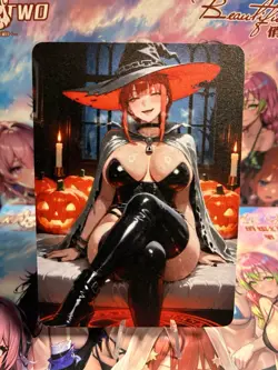 Non-Holo Beautiful Waifu Card Goddess Story CCG Anime Waifu Double Sided - Image 1