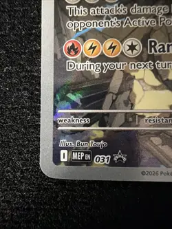 N’s Zekrom Pokemon Center Stamped Promo 31 Ascended Heroes ETB TCG Card NM - Image 3